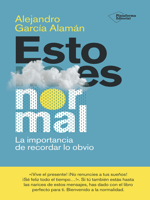 Title details for Esto es normal by Alejandro García Alamán - Available